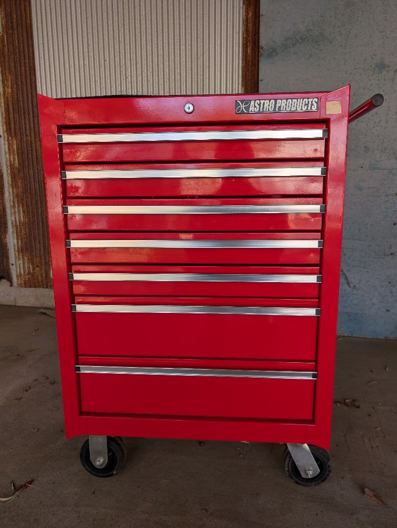 引き取り限定　ASTROPRODUCTS7段キャビネット　ツールワゴンセット販売