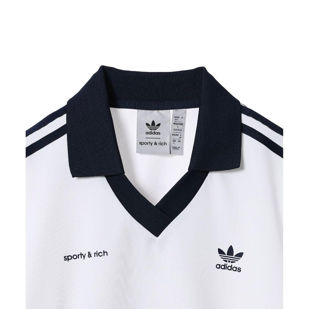 adidas スポーティー & リッチ 長袖ポロシャツ