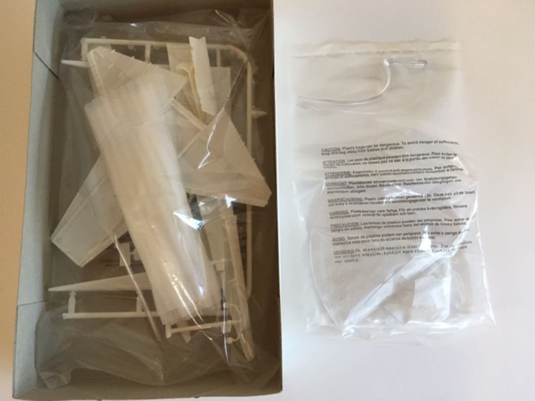 1/144 スペースクリッパー プラモデル エッチングパーツ＆デカール　セット