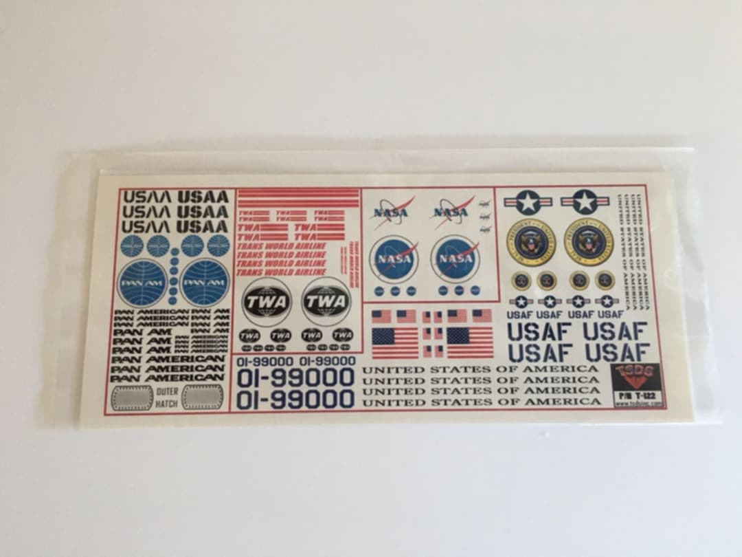 1/144 スペースクリッパー プラモデル エッチングパーツ＆デカール　セット