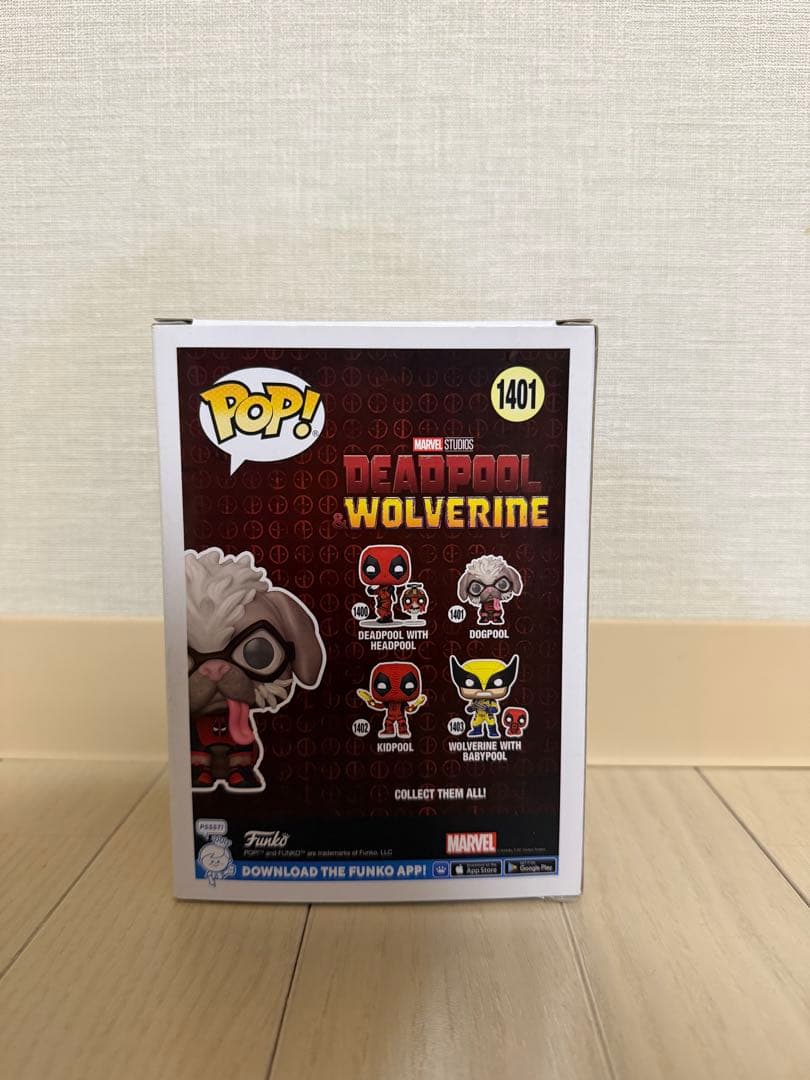 ドッグプール　funko pop デッドプール