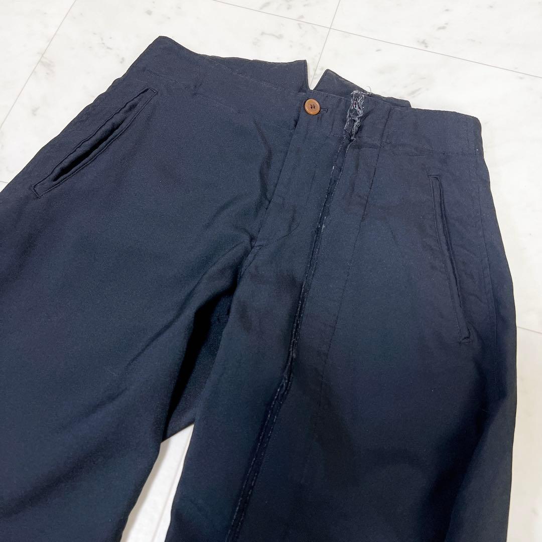 COMME des GARÇONS ジョッパーズパンツ ブラック 再構築