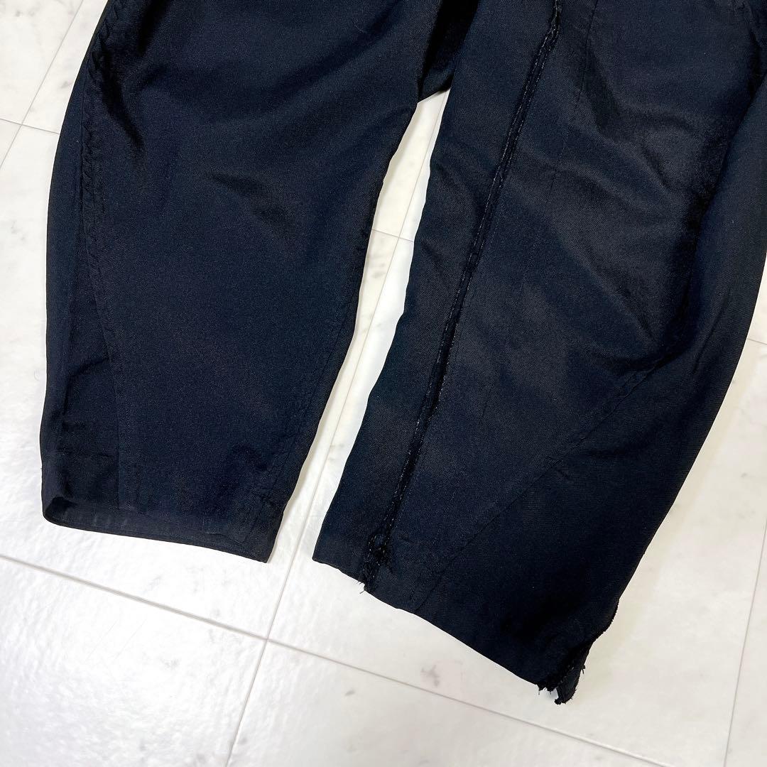 COMME des GARÇONS ジョッパーズパンツ ブラック 再構築