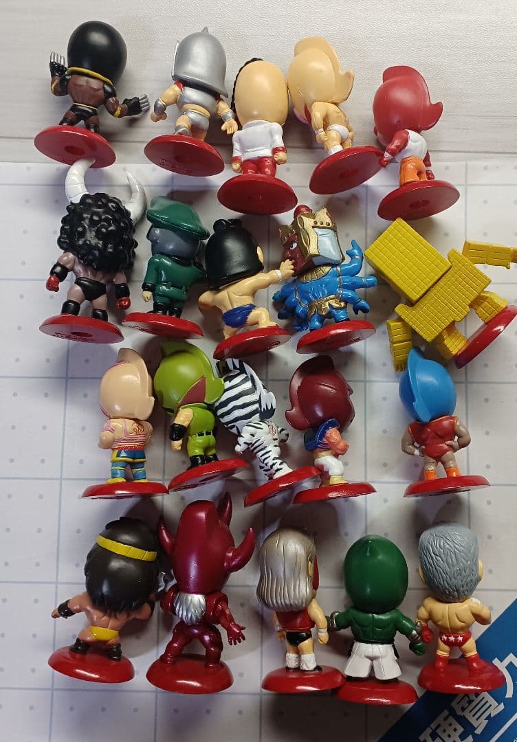 キン肉マン アニメヒーローズ 原作カラー ノーマル20種コンプセット