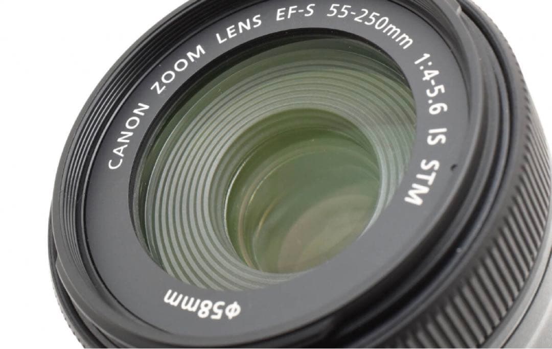 レンズ(ズーム) CANON EF-S 55-250mm 1:4-5.6 IS STM