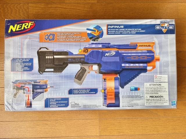 【US仕様 / 値下げしました】ナーフ 電動　NERF INFINUS