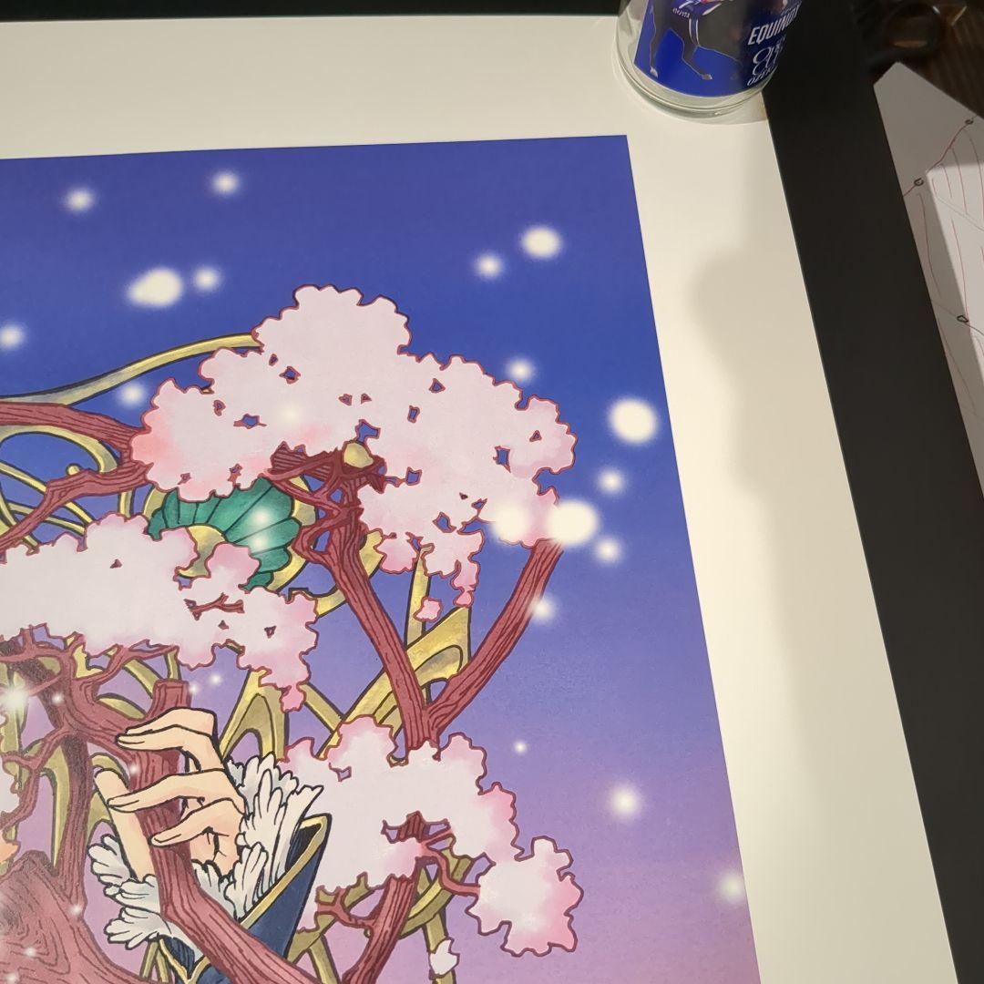 アニメポスター　Fate セイバー　B1　ポスター　CLAMP