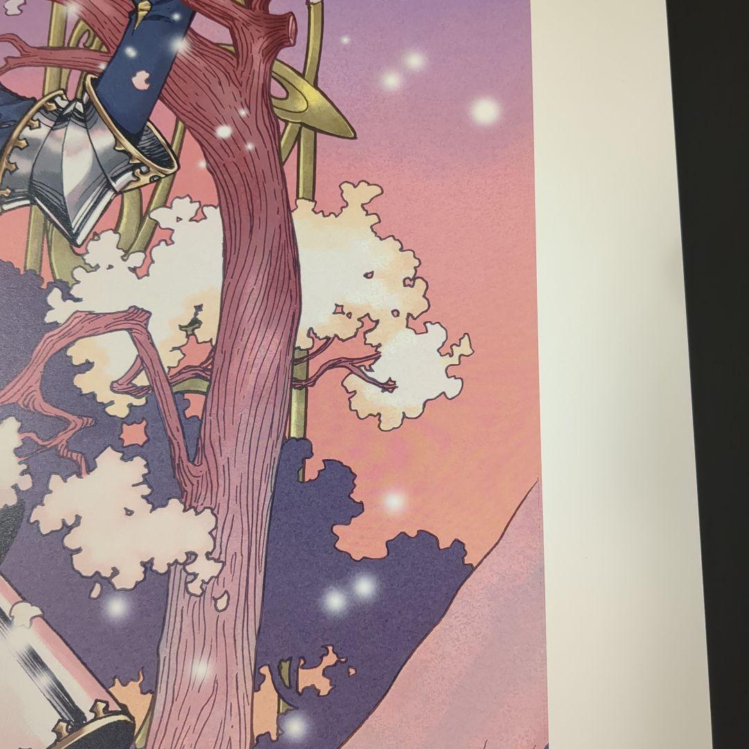 アニメポスター　Fate セイバー　B1　ポスター　CLAMP