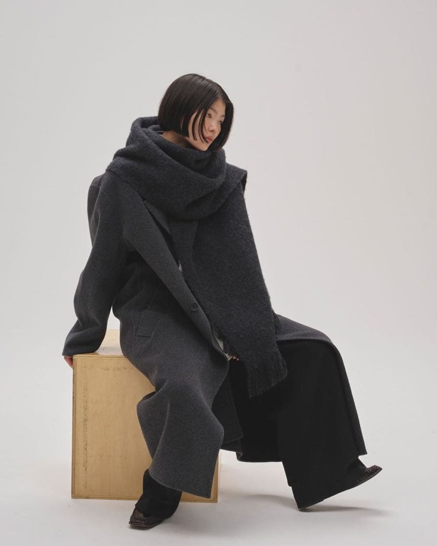 新品25AW todayful Wool Over Coatウールオーバーコート