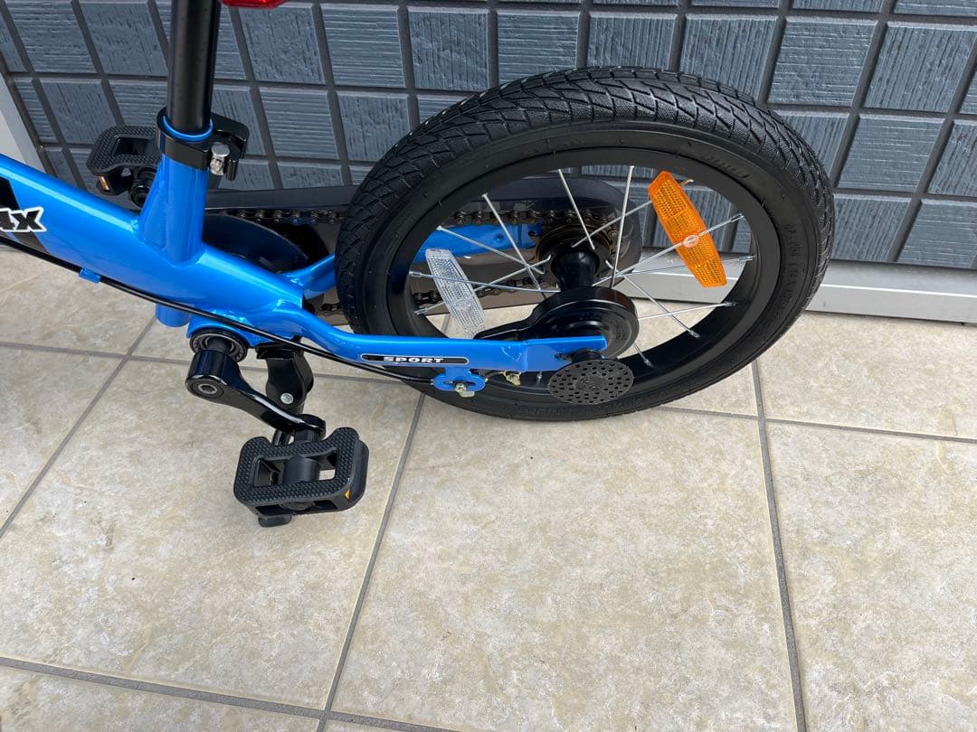 STRIDER ストライダー　14× ブルー　ペダル、スタンド付き