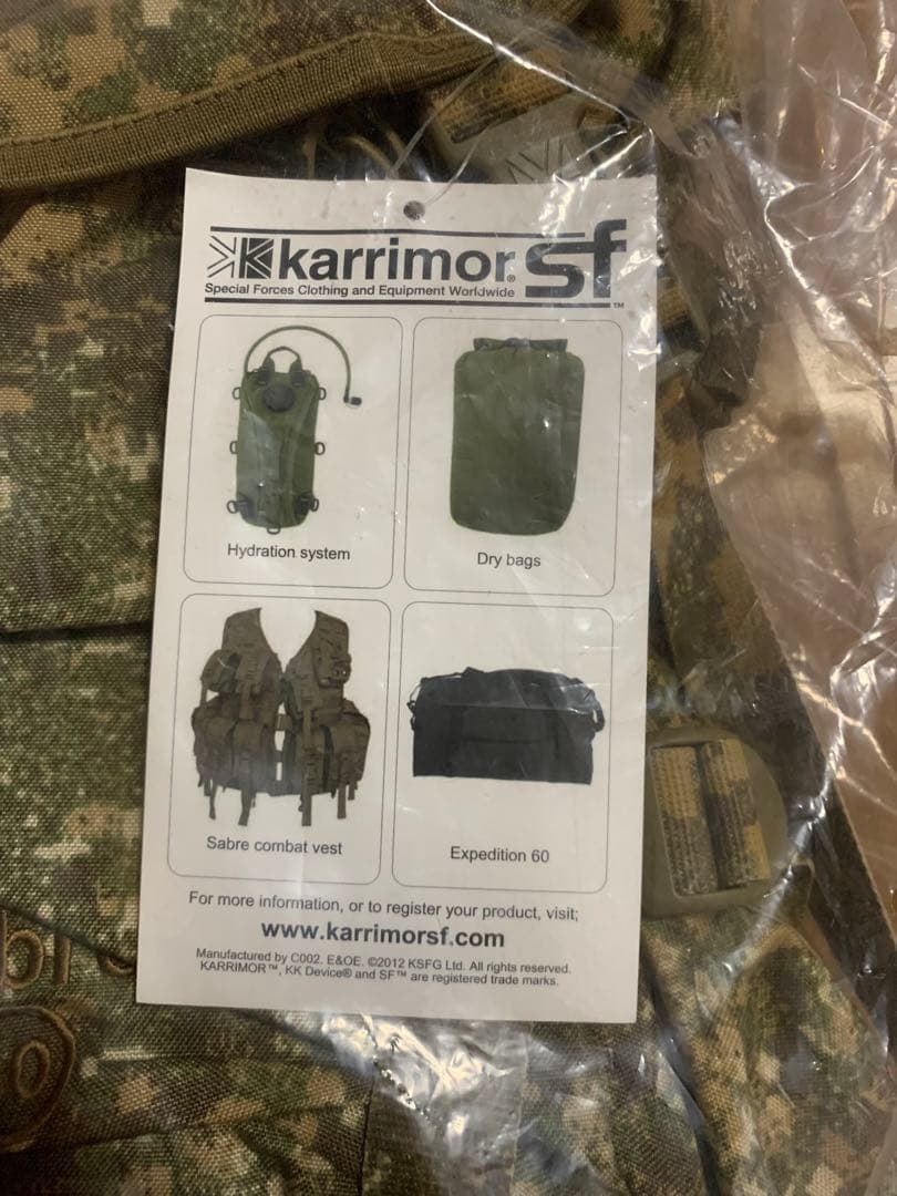karrimor sf カリマー Sabre 30 ミリタリー バッグパック