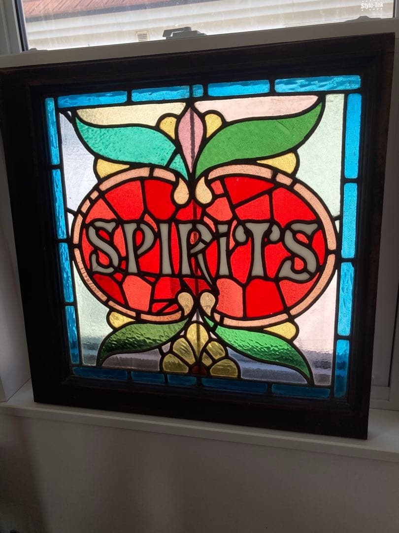 アンティークステンドグラス パブSPIRITS