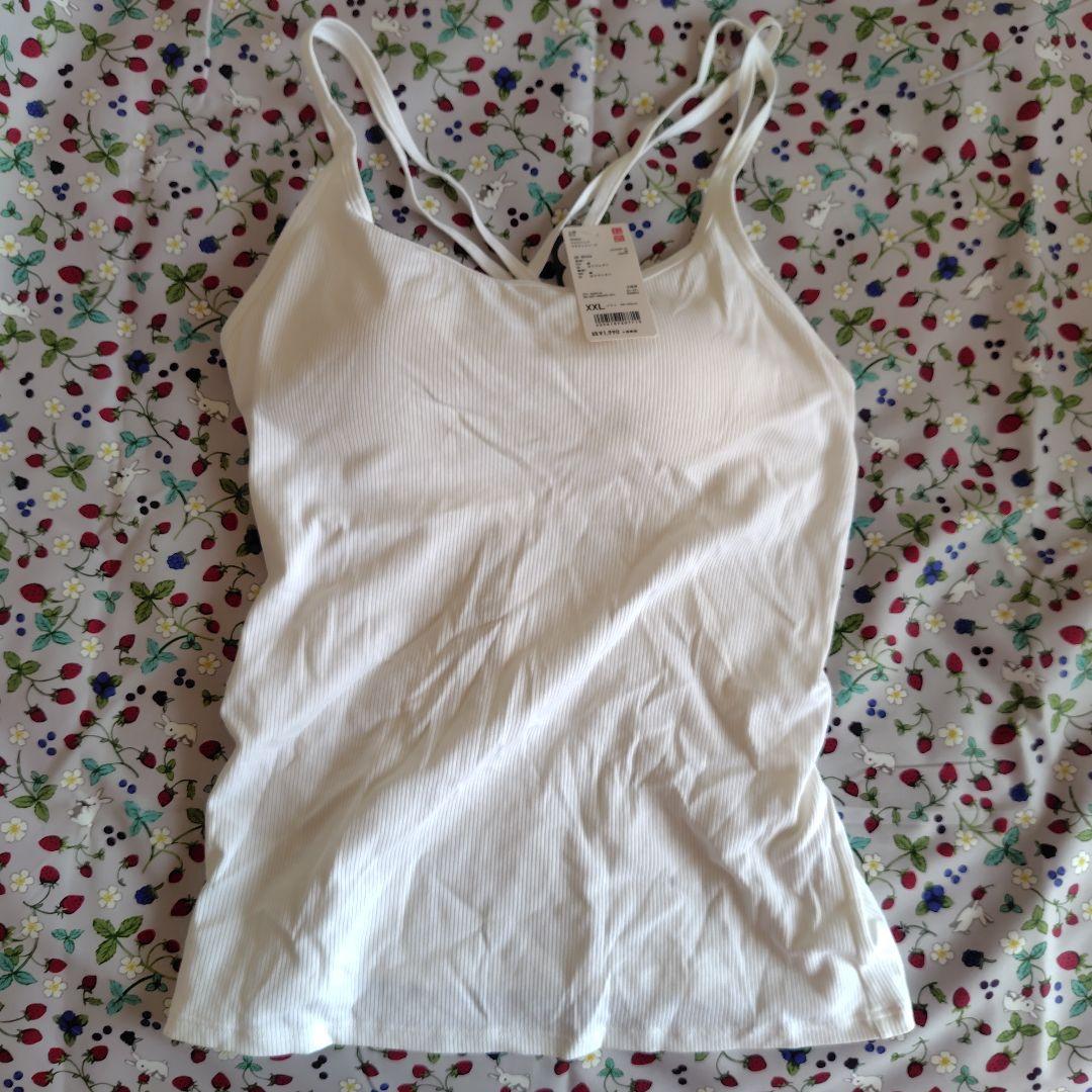 ユニクロ　GU　ブラトップ ブラフィール xxl