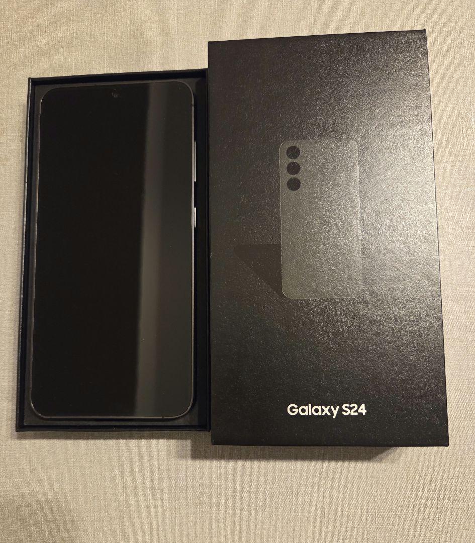 【美品】GALAXY S24 ブラック　256GB　simフリー