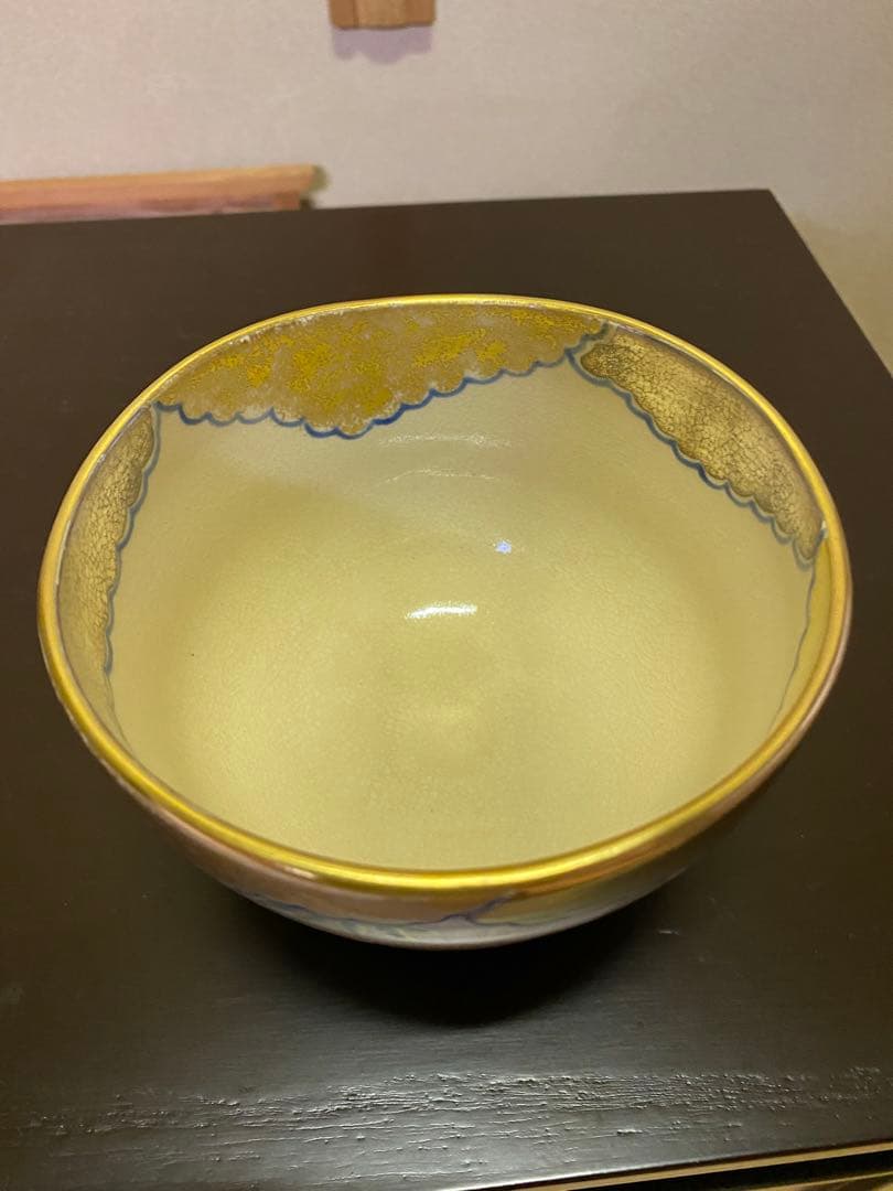 茶道具/茶碗⭐︎永楽善五郎⭐︎仁清『鳥松竹梅』茶碗　二重共箱　茶の湯