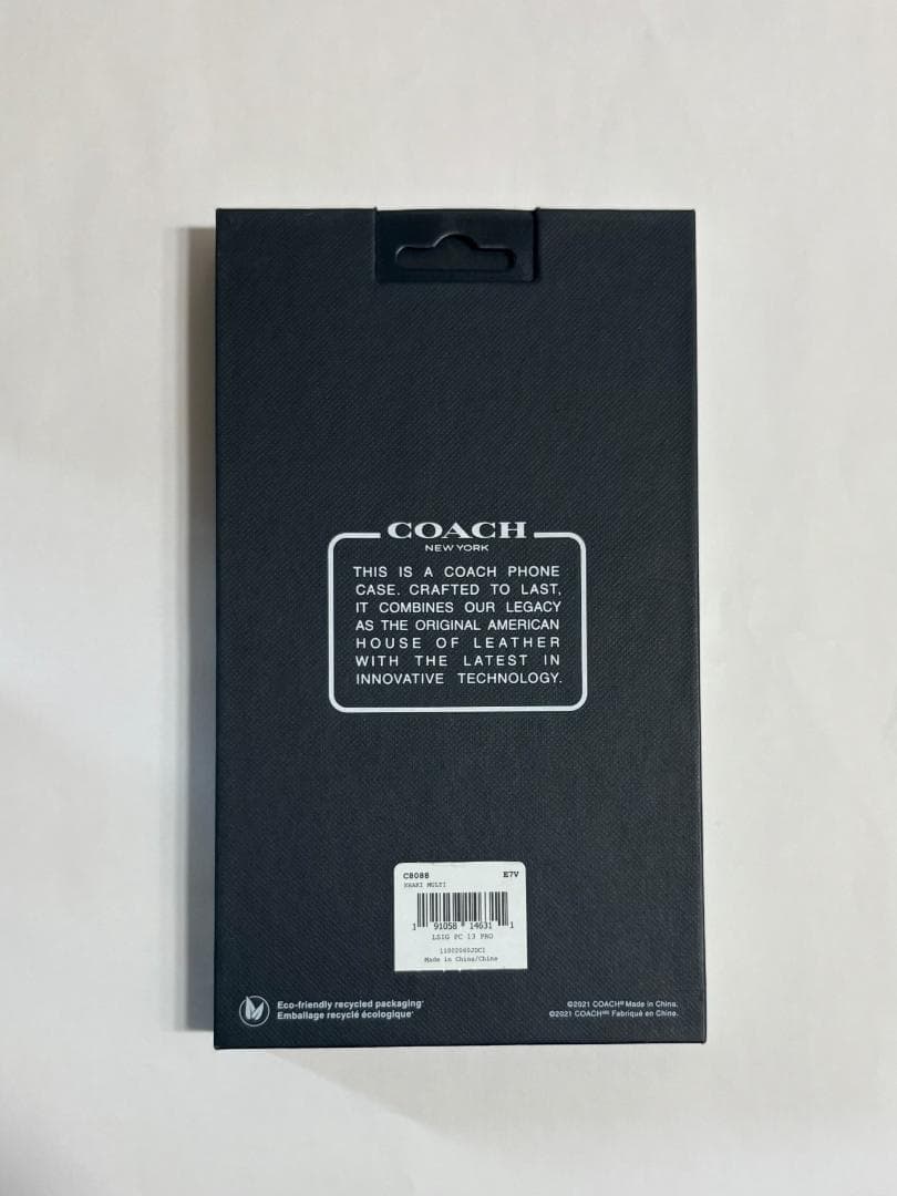 コーチ COACH iPhone13 pro 対応ケース KHAKI MULTI