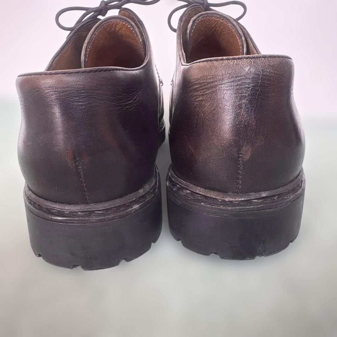 P a r a b o o t黒 ドレスシューズ レザー約25センチ