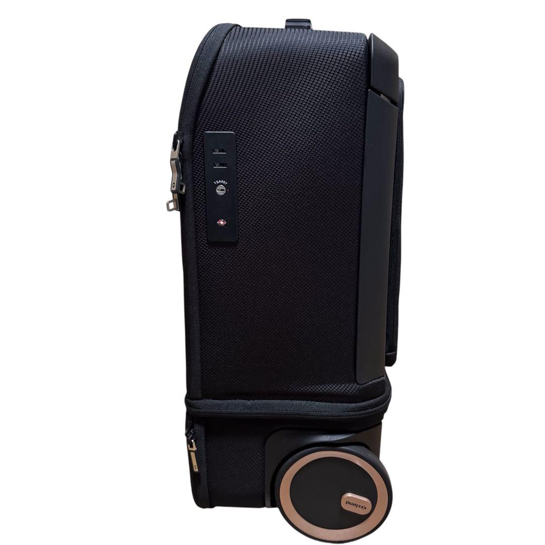 多機能スーツケースKABUTO サイズ変更可能！レインカバー付