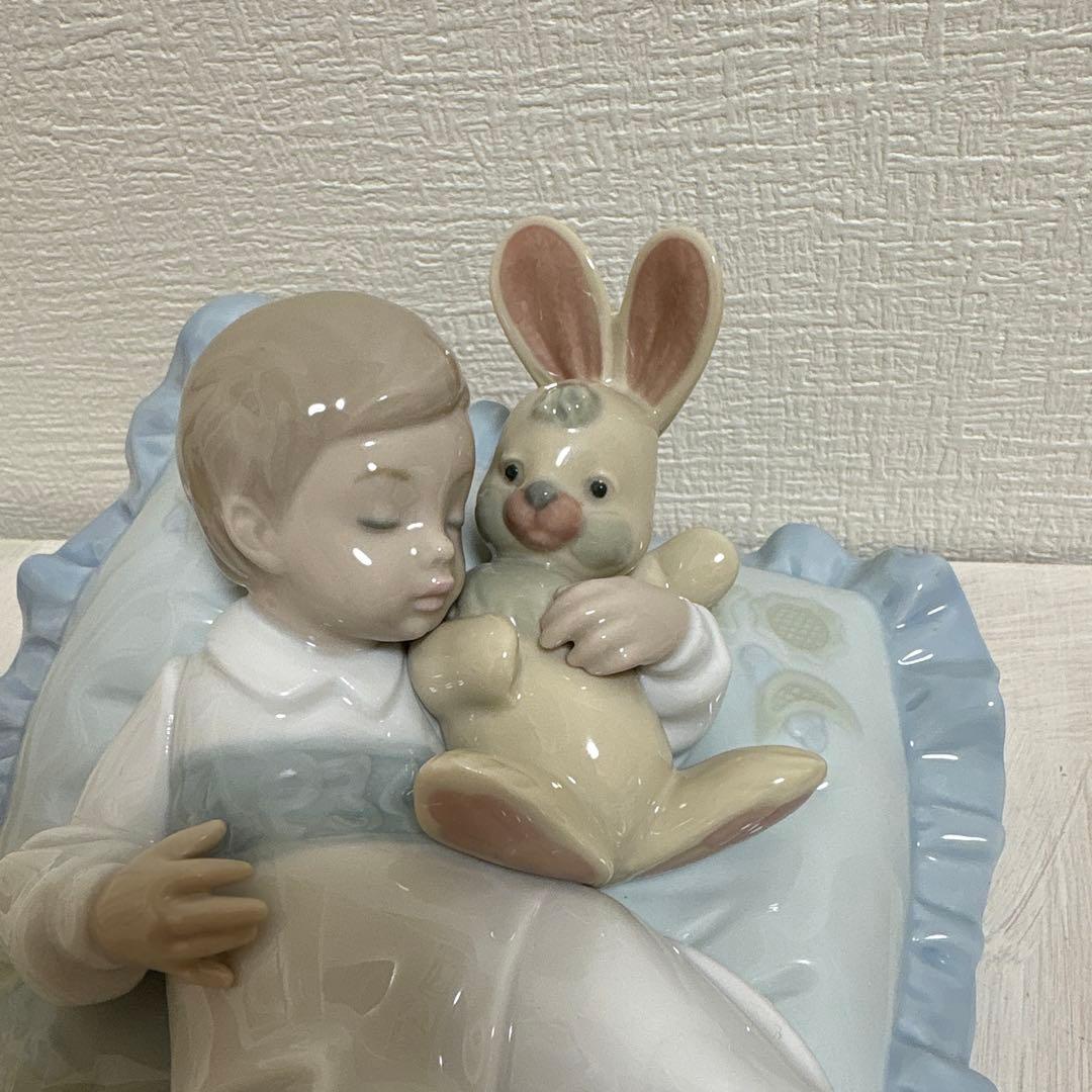 リヤドロLLADRO 「おやすみ　うさちゃん」新品！正規の元箱付き！