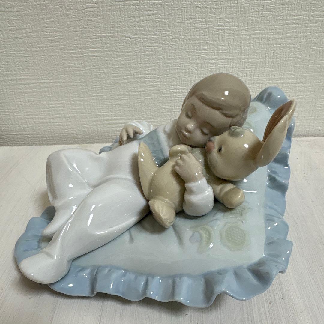 リヤドロLLADRO 「おやすみ　うさちゃん」新品！正規の元箱付き！