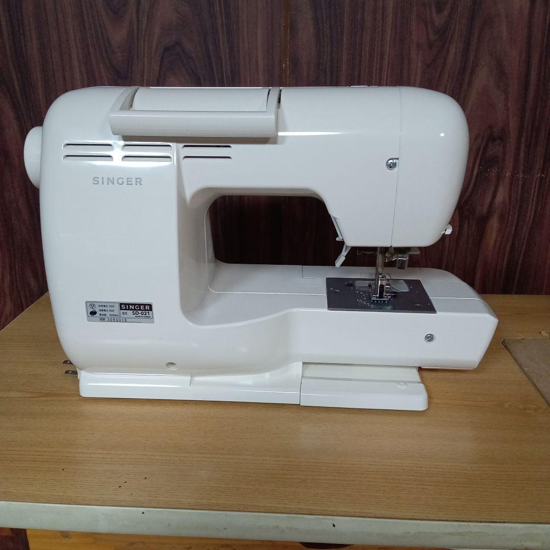 シンガーミシン本体　ＳD−021 分解メンテナンス済み　美品
