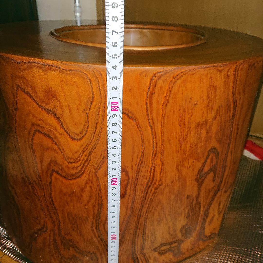 火鉢、木製くりぬき