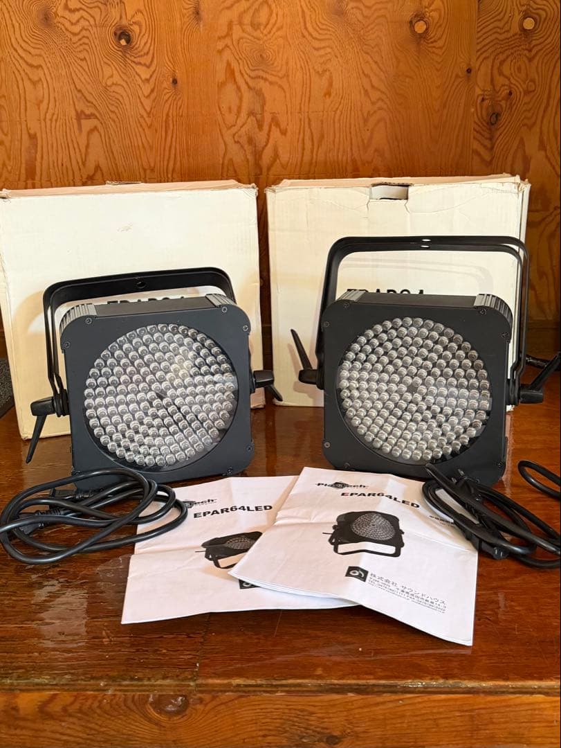 PlayTech EPAR64LED LEDパーライト 2台セット