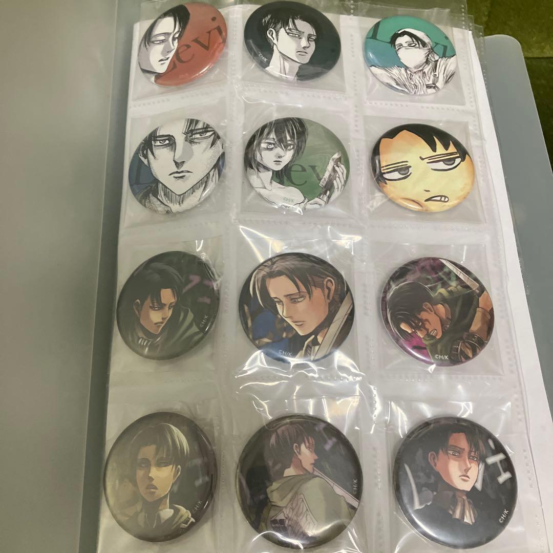 【サビあり含】リヴァイ　缶バッジ　まとめ