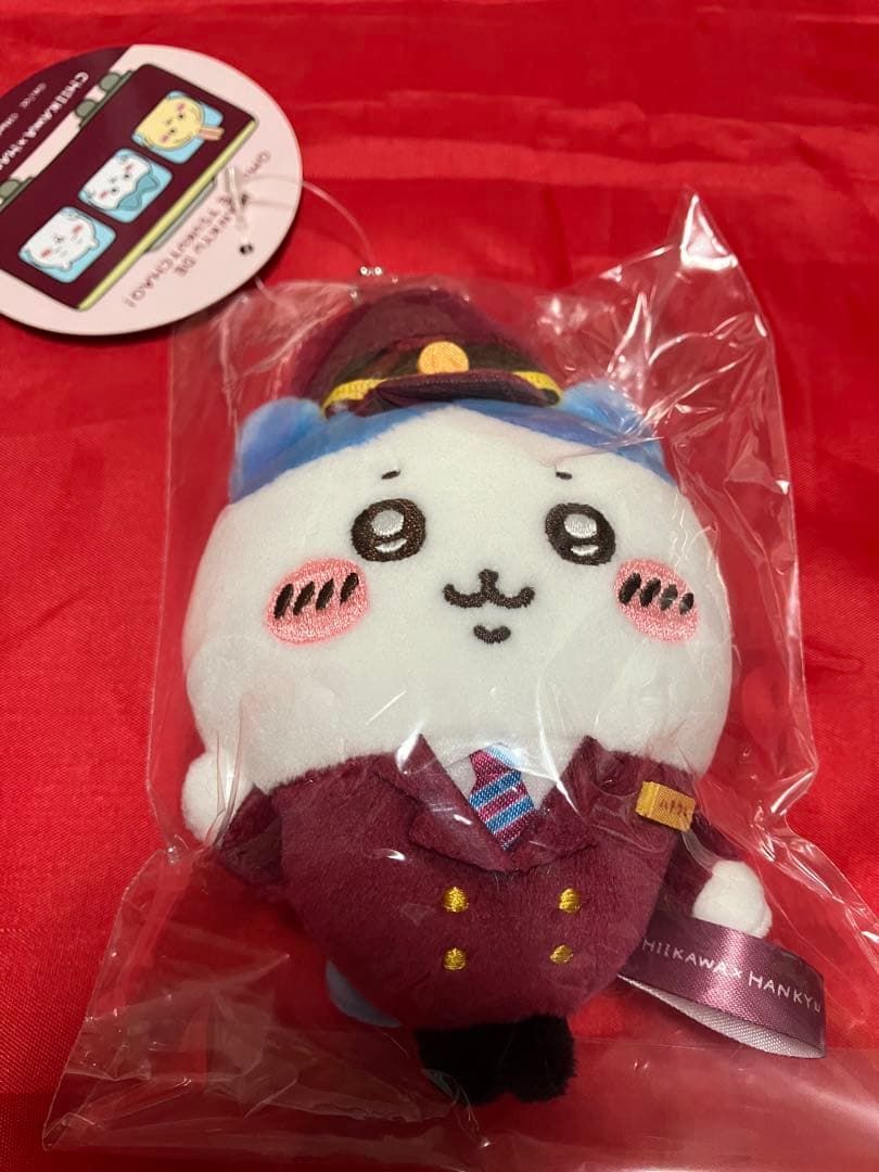 【未開封】【正規品】ちいかわ 阪急電車なマスコット 3匹セット ノベルティ付き