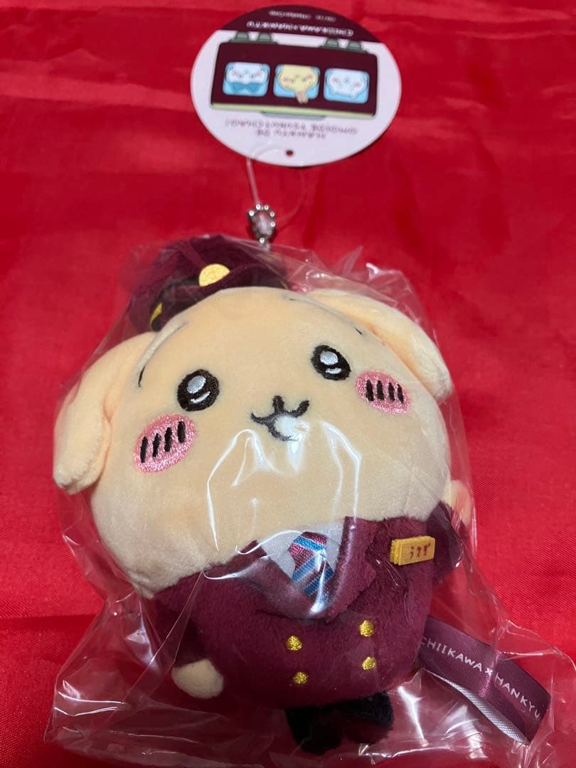 【未開封】【正規品】ちいかわ 阪急電車なマスコット 3匹セット ノベルティ付き