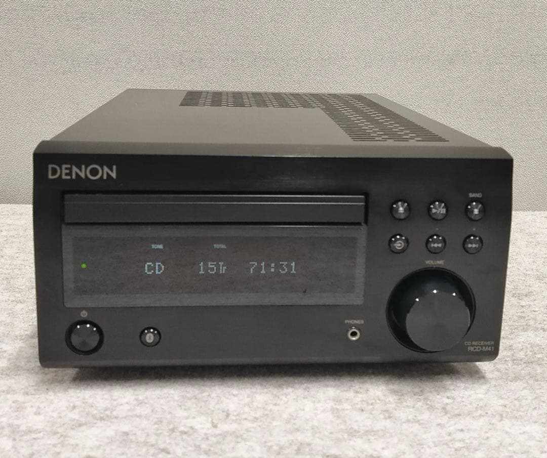 ディスクリートアンプ搭載Bluetooth®対応CDレシーバーRCD-M41黒