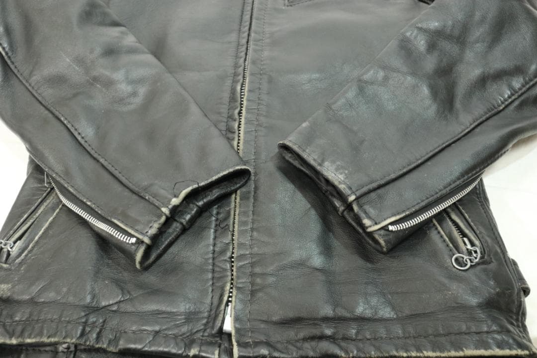 な*や様 Schott ショット 80s～ シングルライダースジャケット ■23