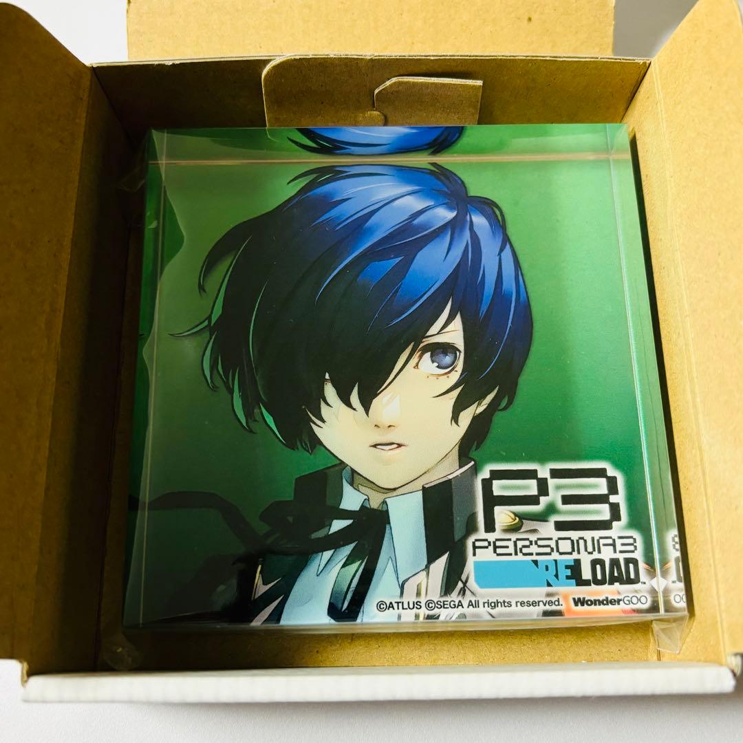 ペルソナ3 リロード WonderGOO 主人公 結城理 アクリルブロック