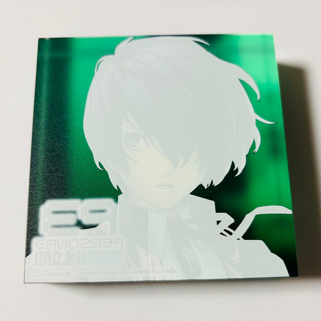 ペルソナ3 リロード WonderGOO 主人公 結城理 アクリルブロック