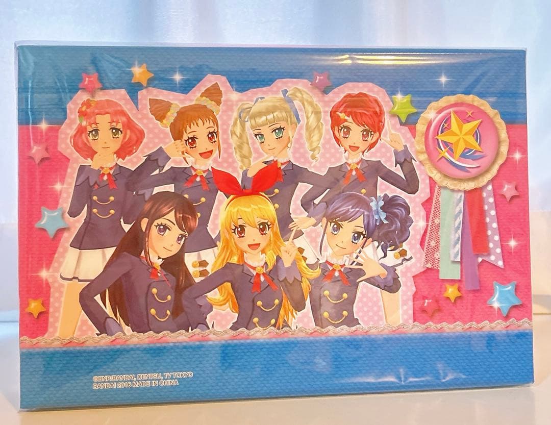 【韓国版】アイカツ カード　バインダー　メールローズコーデ