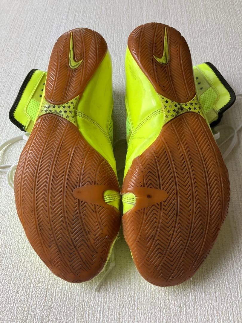 NIKE ハイパーKO ボクシングシューズ イエロー 26.5㎝