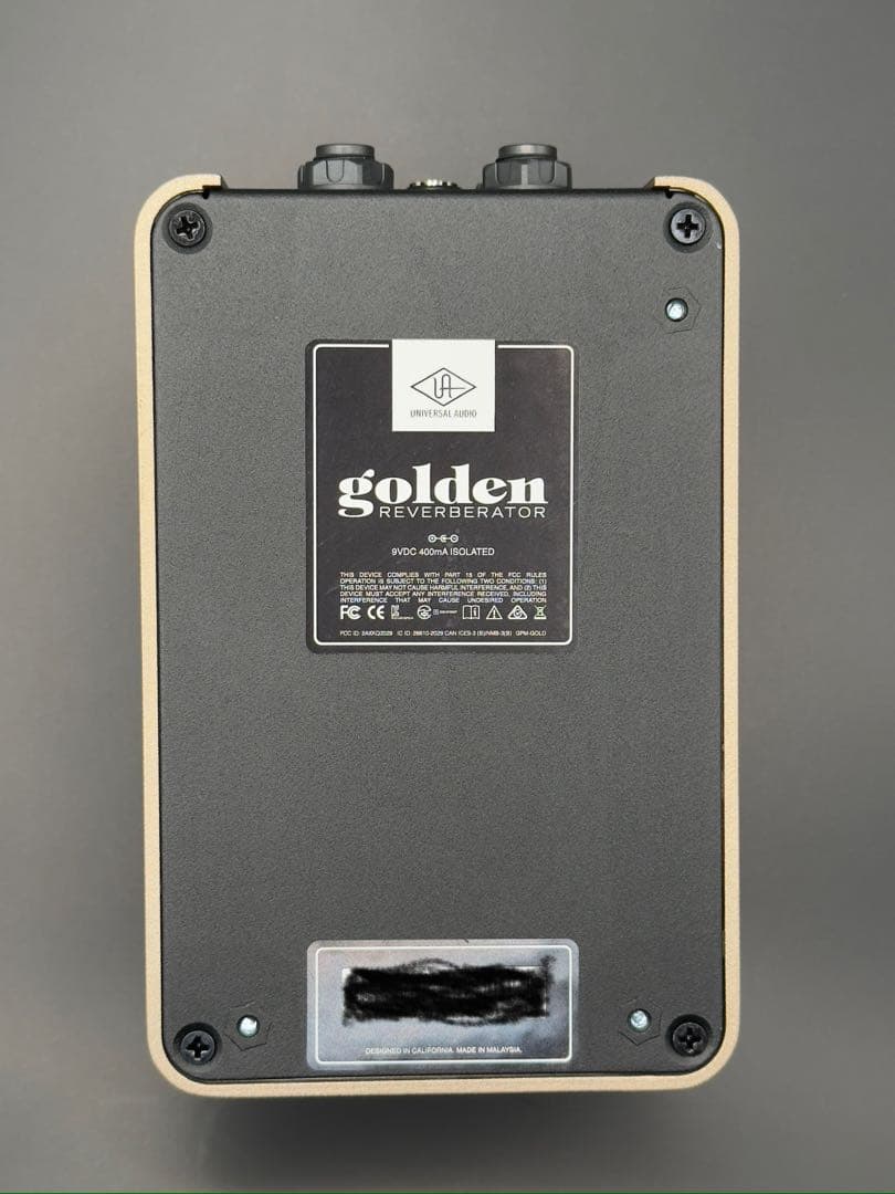 UAFX Golden Reverberator エフェクター