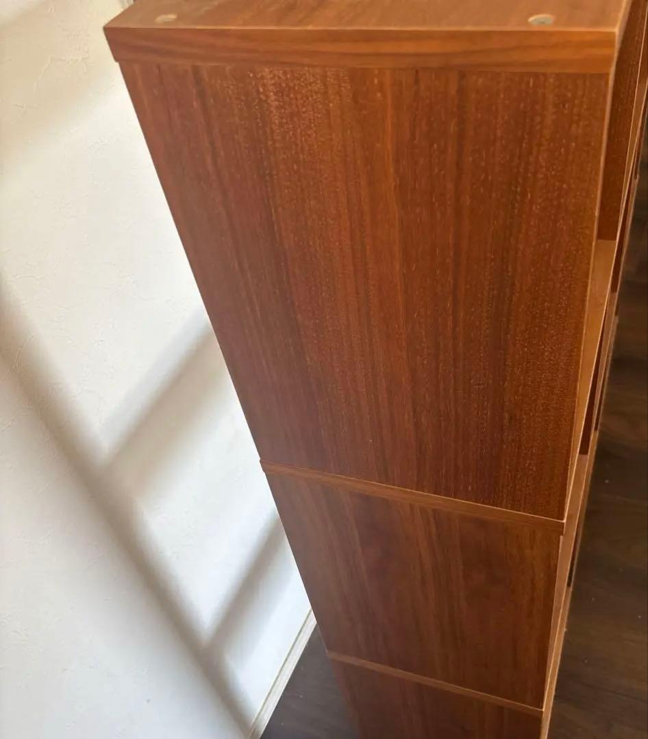 無印良品 スタッキングシェルフ ウォールナット材