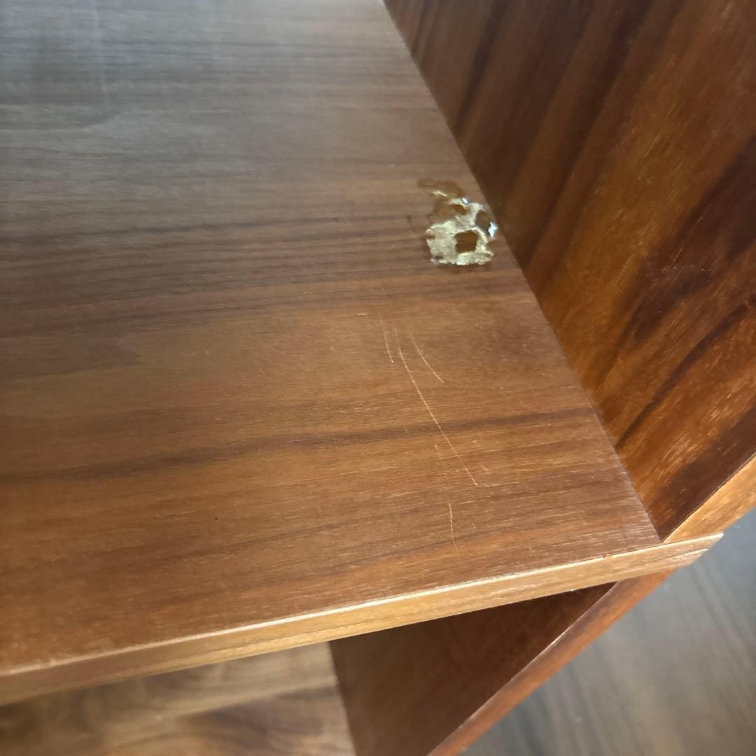 無印良品 スタッキングシェルフ ウォールナット材