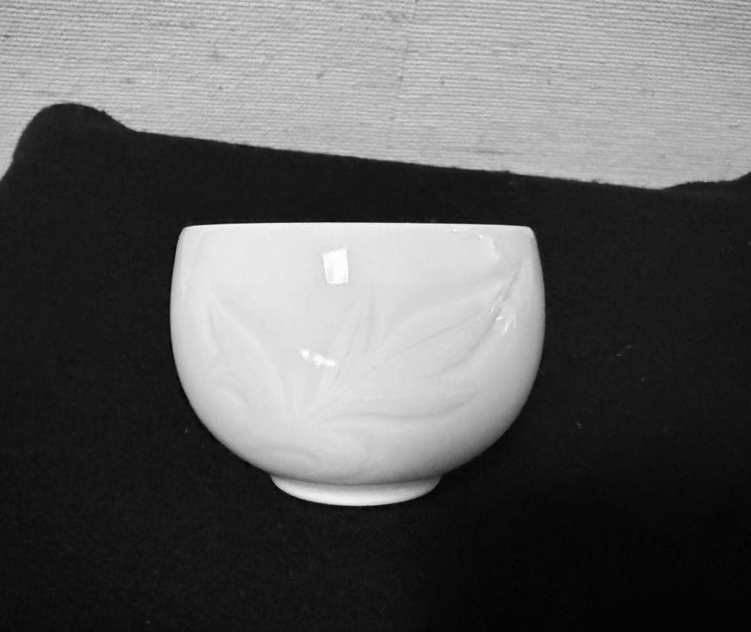 無形文化財 奥川忠右衛門 白磁茶碗五組揃