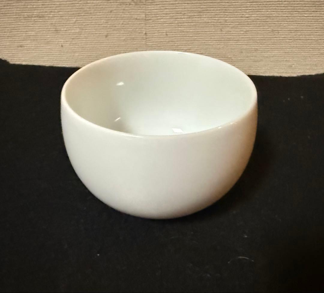 無形文化財 奥川忠右衛門 白磁茶碗五組揃