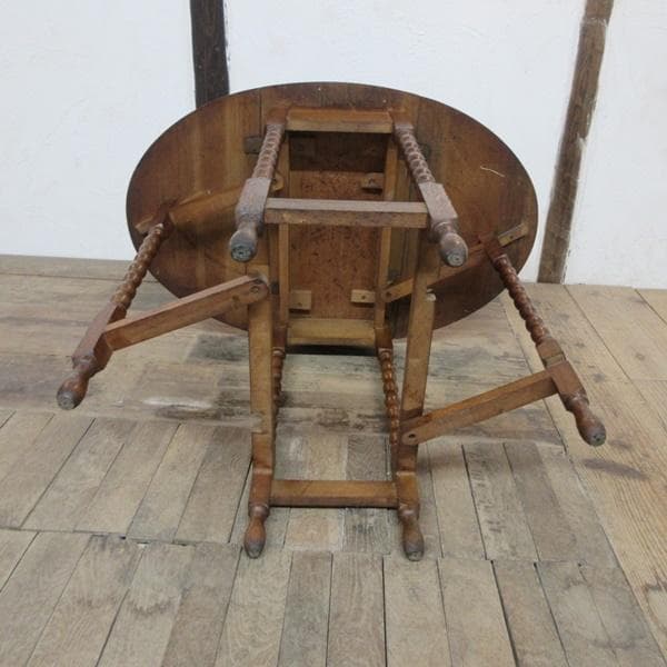 英国 アンティーク 家具 スモールゲートレッグテーブル バタフライ 6139e