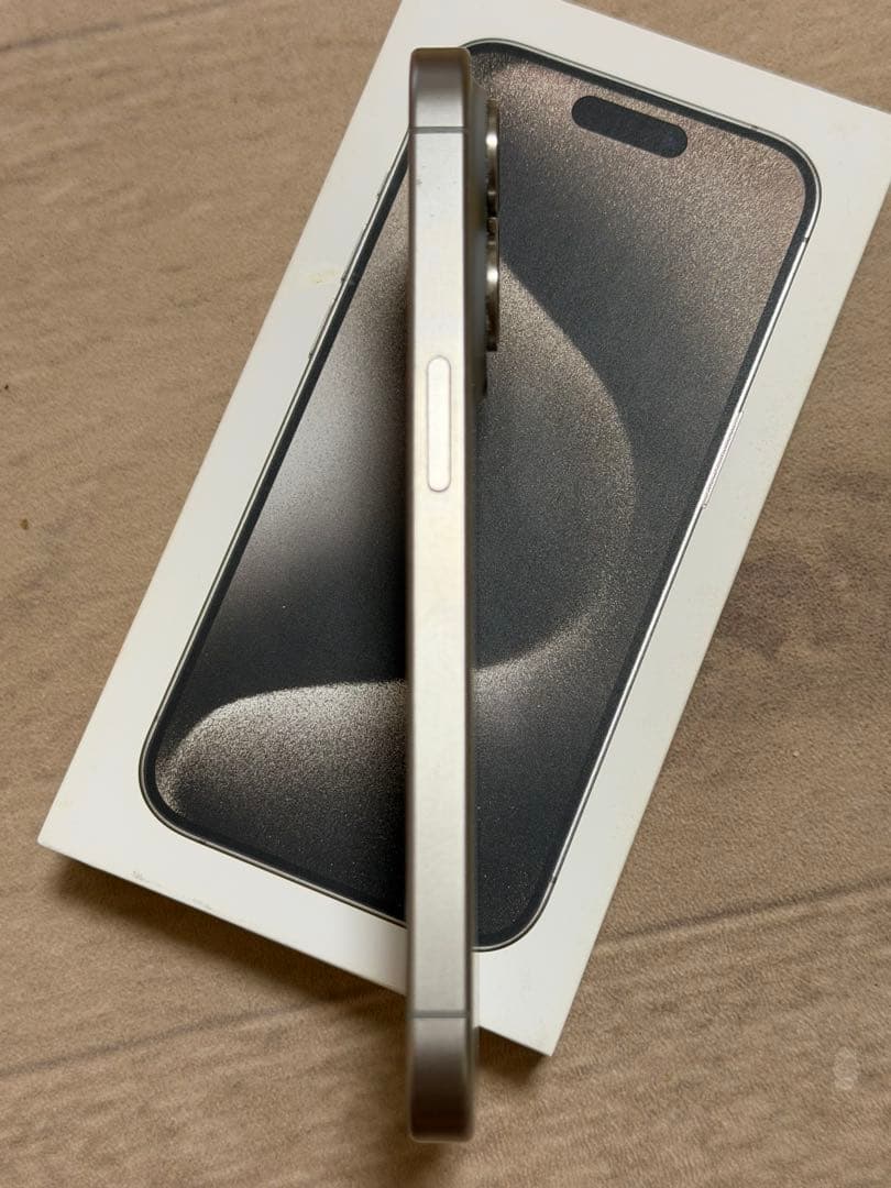 即日発送iPhone 15Pro 256GB ナチュラルチタニウム箱、付属品あり