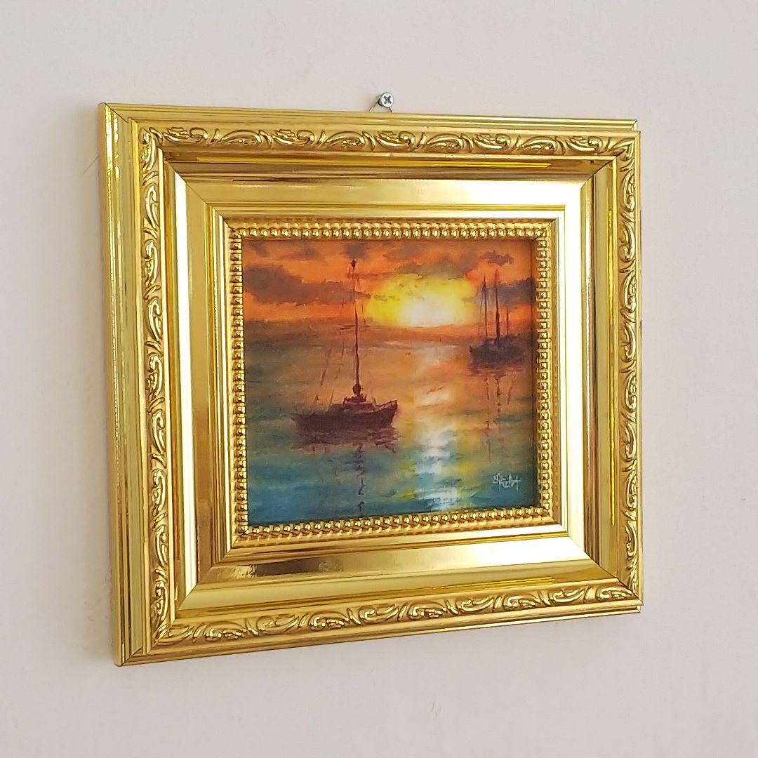 癒しの水彩画1127 sunset