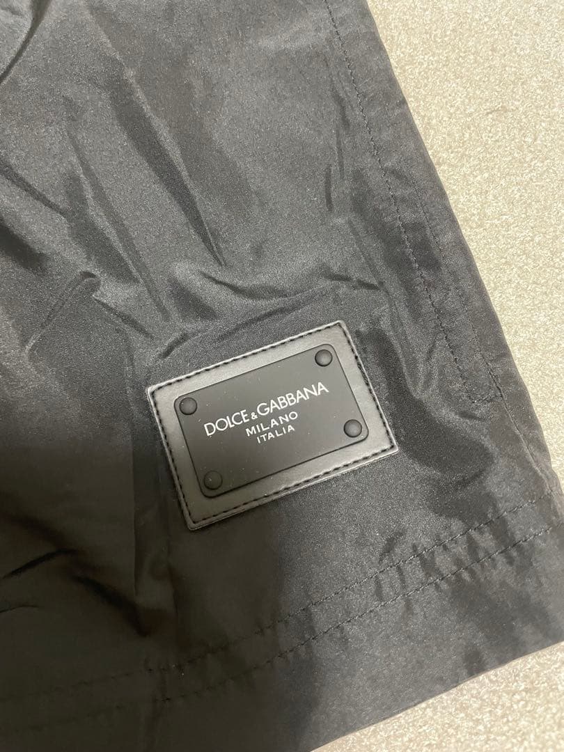 DOLCE&GABBANA ドルチェ＆ガッバーナ 水着 ブラック ロゴ