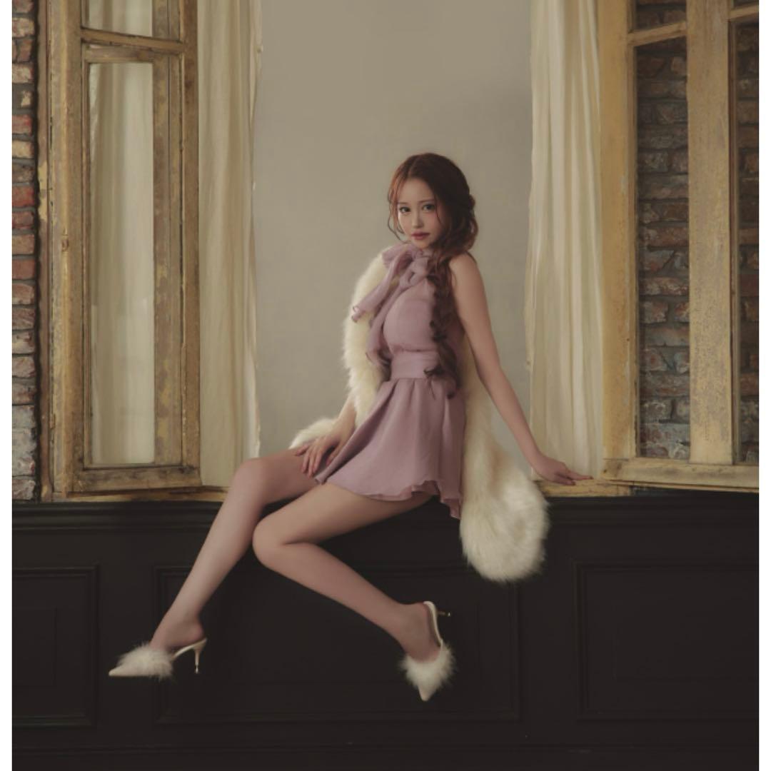 Brille Lune de brille mini dress＊pk M