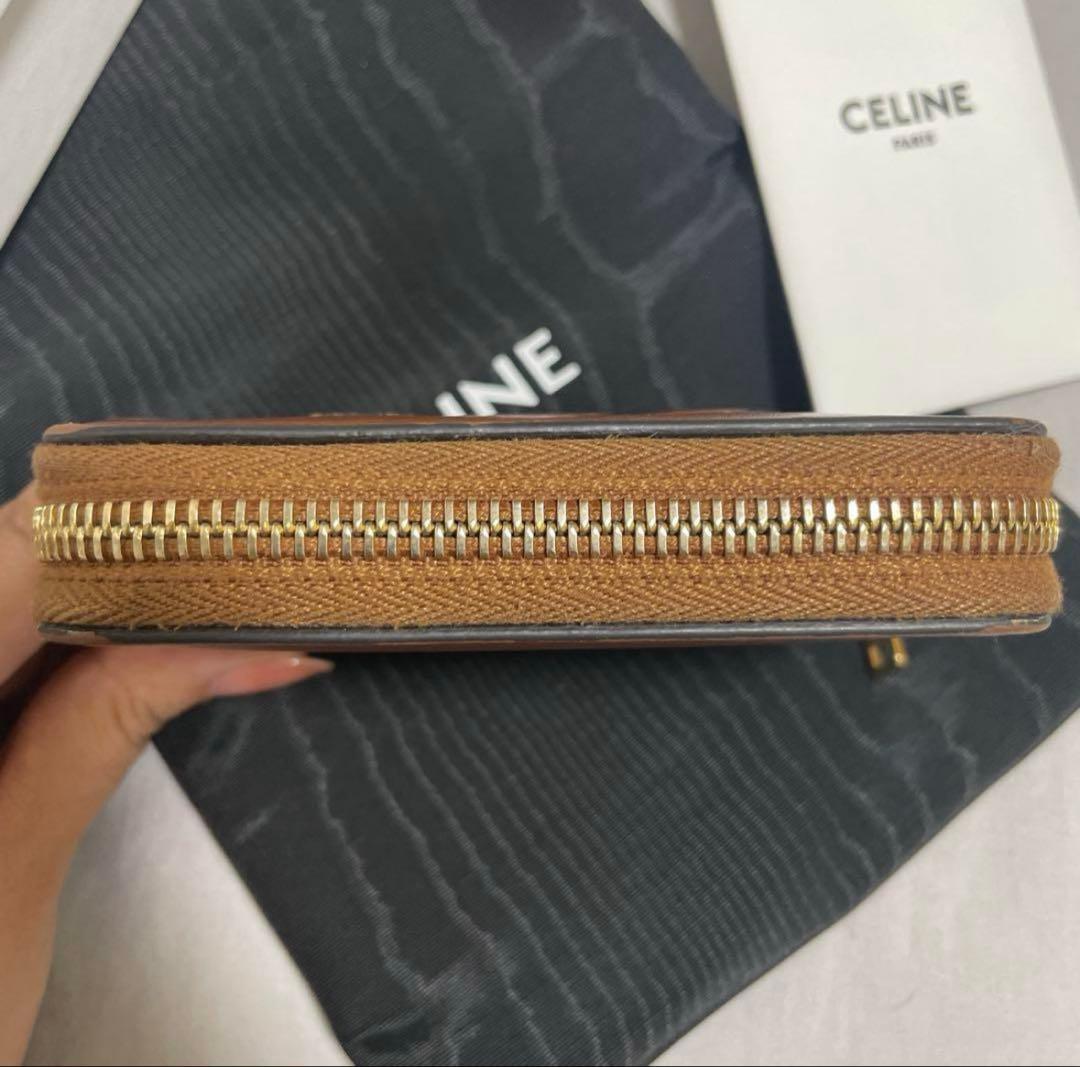 mai最終値下げCELINE ジッパー ウォレット 財布 ケース