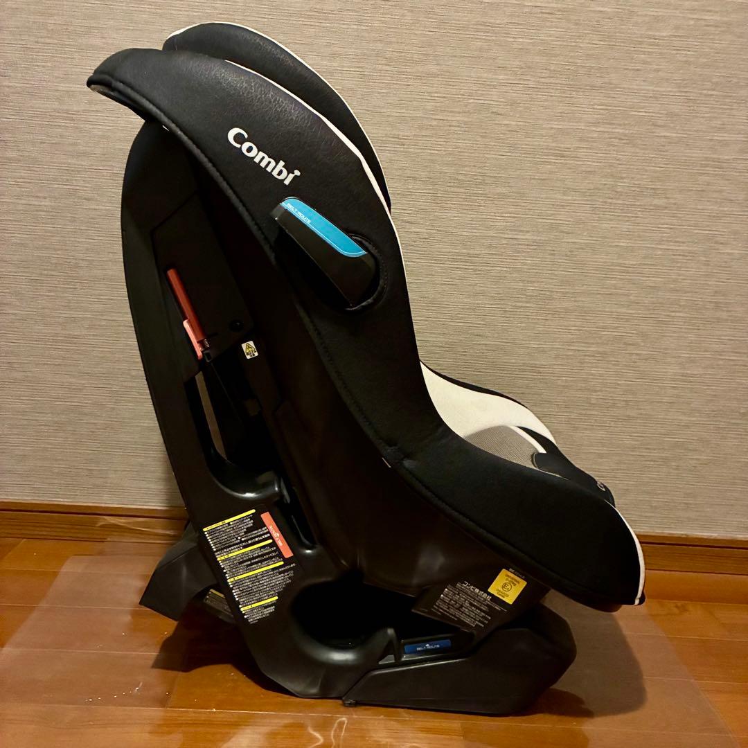 【極美品】コンビ マルゴットS トリノグレー チャイルドシート　シートベルト固定