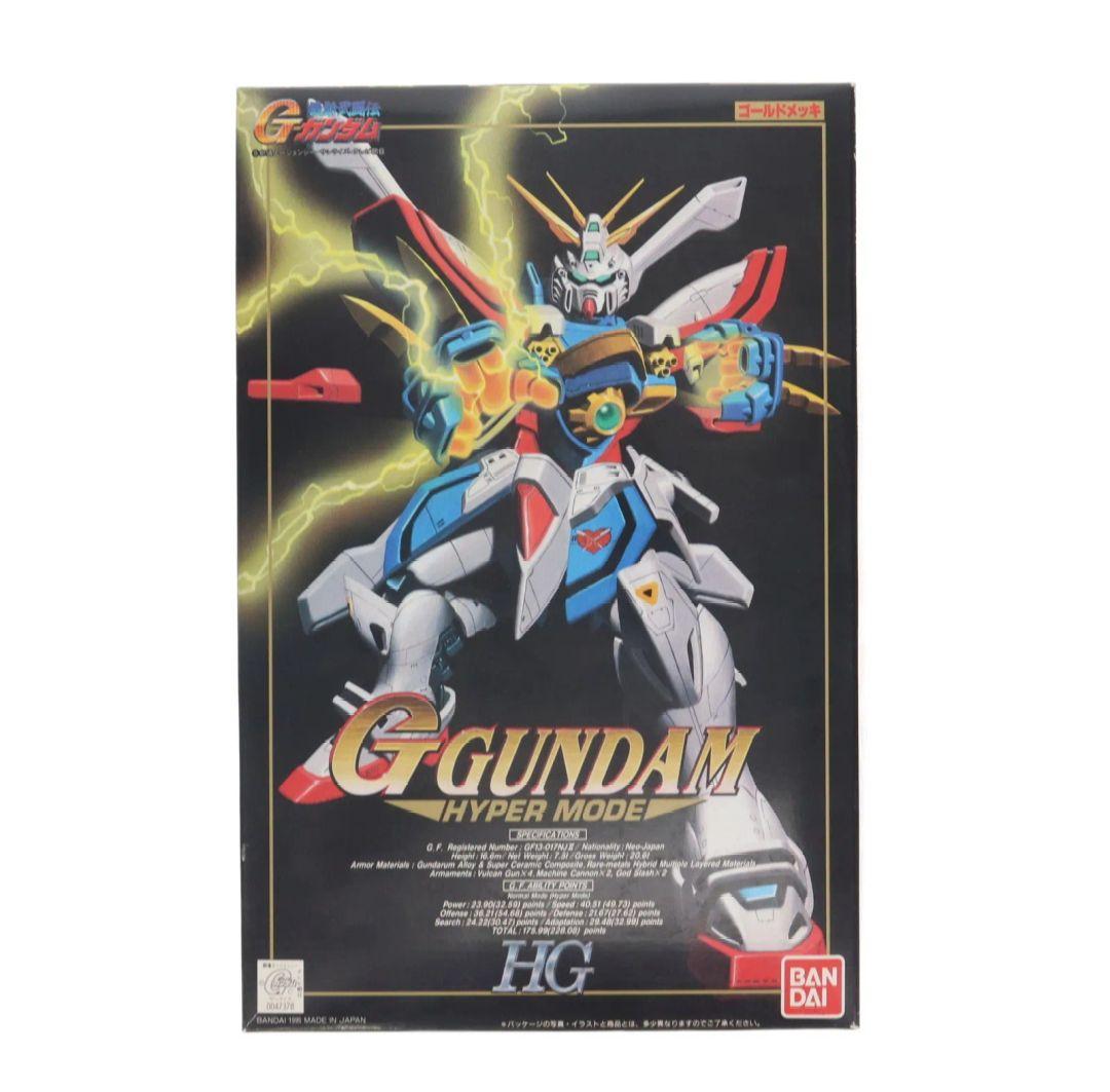 ゆいかじ ガンダムプラモデル 旧キット GガンダムメッキVer3点セット