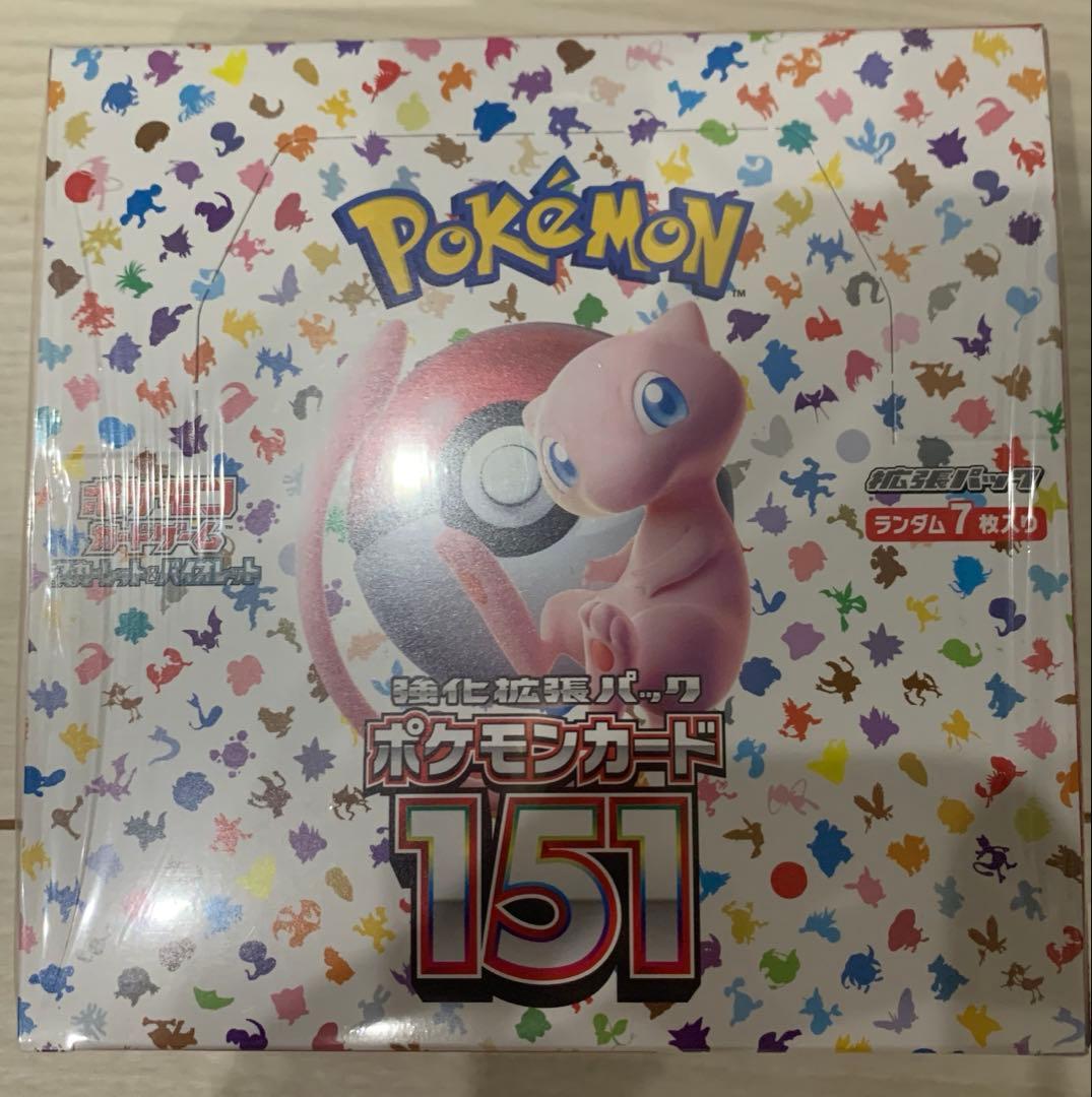 ポケモンカードゲーム 強化拡張パック 151 BOX シュリンク付き